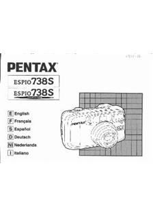 Pentax Espio 738 S manual. Camera Instructions.